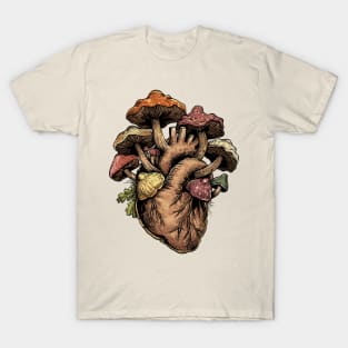 Mushroom Heart T-Shirt